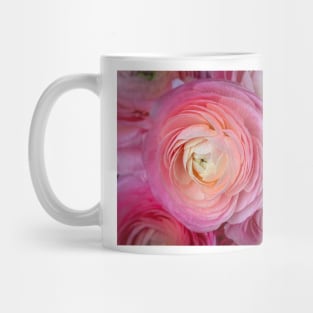 Pink Italian Ranunculus Mug